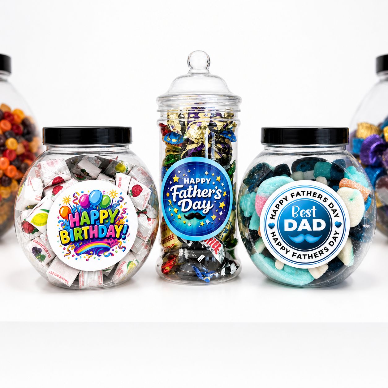 Assorted Toffees Small Cookie Gift Jar