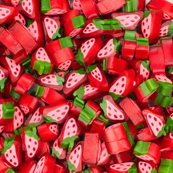 Strawberry Liquorice Slices 200g