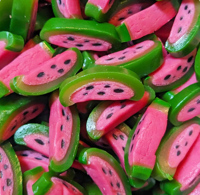 Watermelon Liquorice Slices 200g watermelon-flavored sweets with sugar paste filling